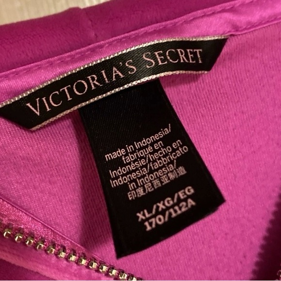 Victoria’s Secret Velour Full Zip Hoodie - Picture 3 of 9